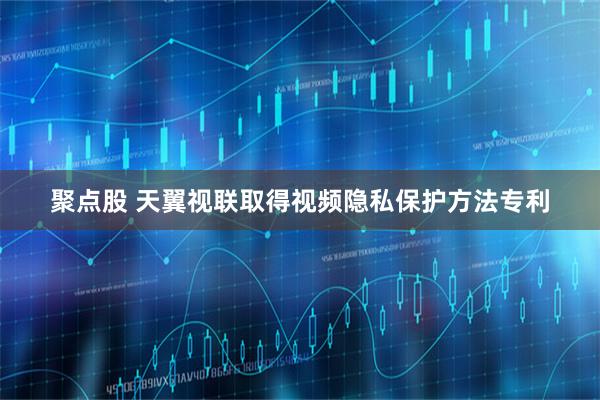 聚点股 天翼视联取得视频隐私保护方法专利