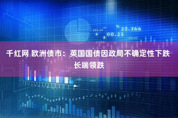 千红网 欧洲债市：英国国债因政局不确定性下跌 长端领跌